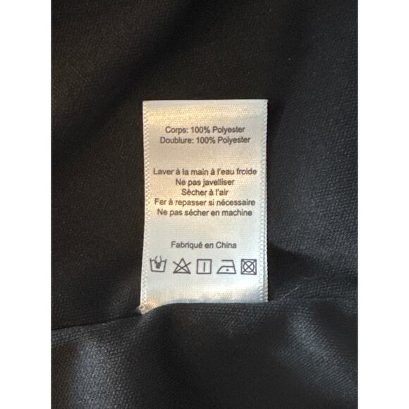 Nordstrom All in Favor Black Short Mini Tropical Floral Dress XS Party Going Out - Picture 9 of 12